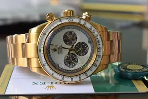 Rolex Bamford Yellow Gold White Illumuminating Dial