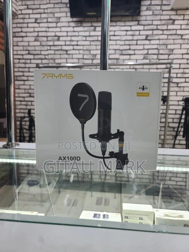 7 Ryms Ax100d Cardioid Condenser XLR Microphone