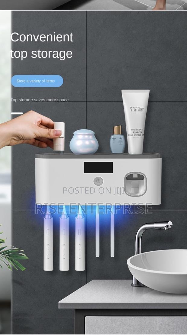 Electric Toothbrush Holder Uv Dispenser