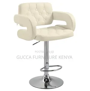 Home Chairs: Black Breakfast Bar Chair for Bistro
