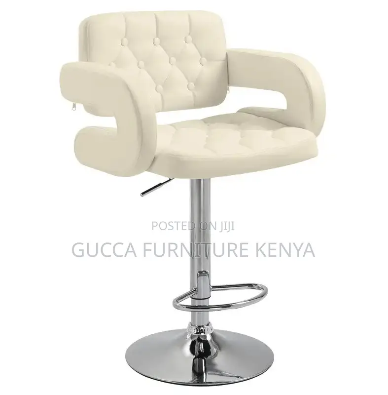 Home Chairs: Black Breakfast Bar Chair for Bistro