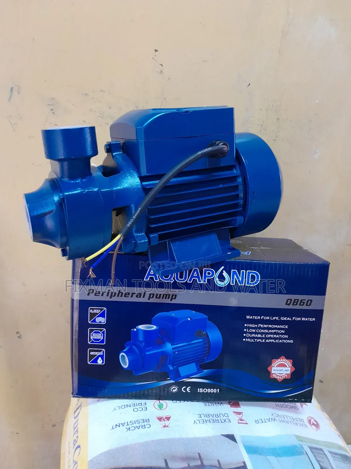 Aquapond Water Pump 0.5 Hp 35M Head