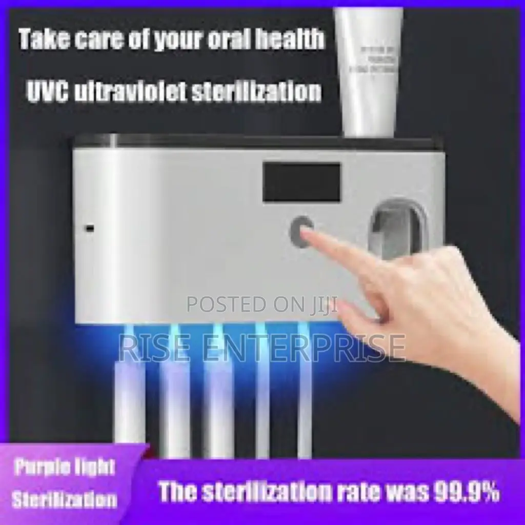 Intelligent UV Toothbrush Sterlization Dispenser