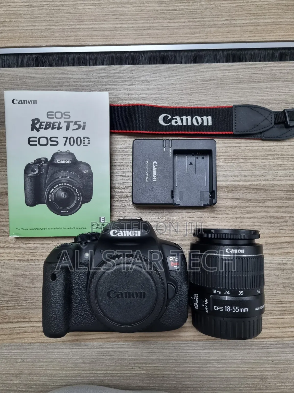 Canon EOS Rebel T5i DSLR Camera With 18-55mm Lens