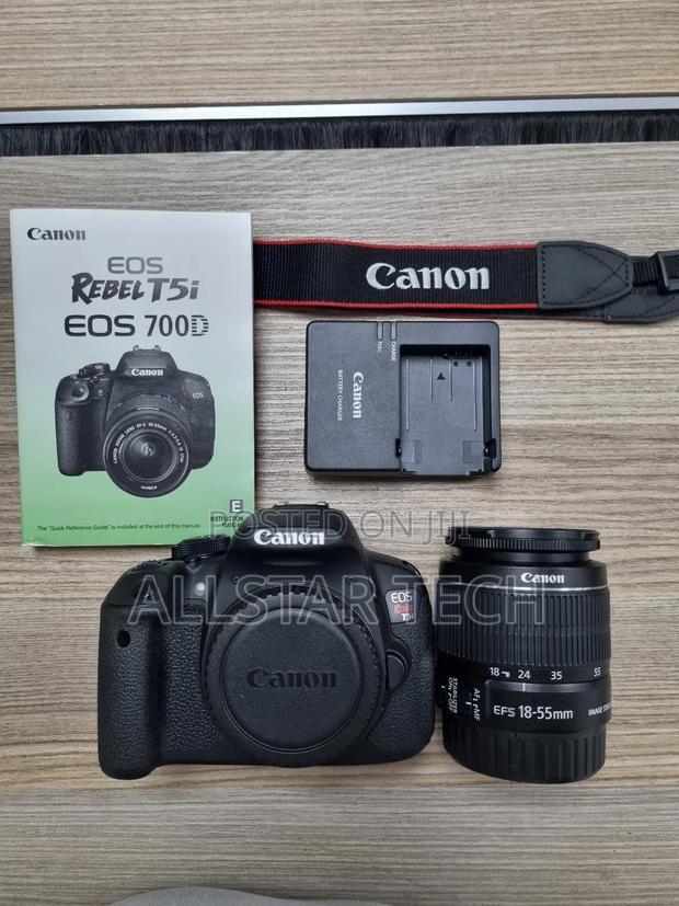 Canon EOS Rebel T5i DSLR Camera With 18-55mm Lens