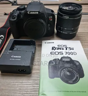 Canon EOS Rebel T5i DSLR Camera With 18-55mm Lens