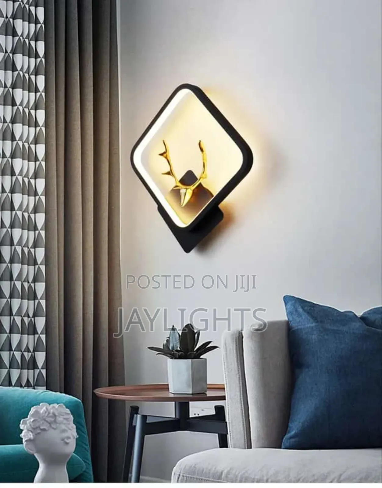 Entrance Lights Indoor Decor Iron Animal Wall Lamps Interior