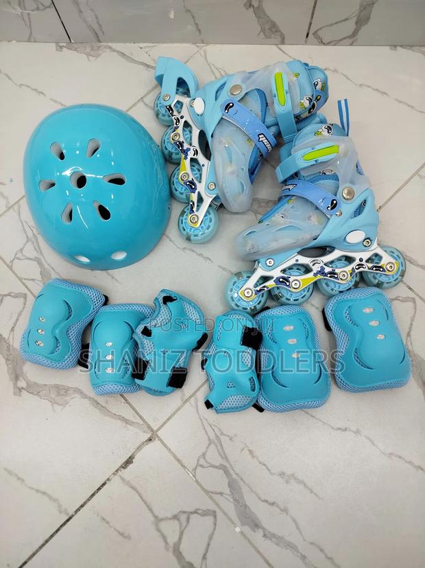 Skating Shoes With Rubber Wheels - main view