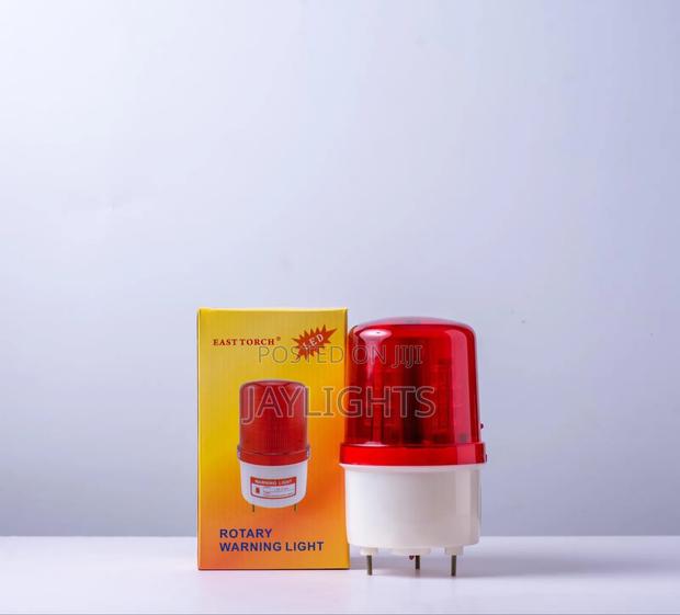 Security Alarm Strobe Signal Warning Siren Red Flashing Ligh