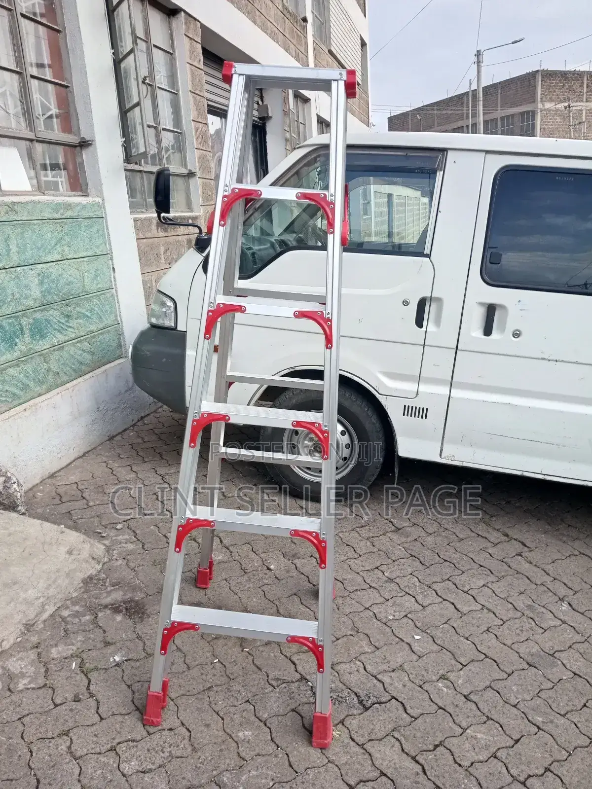 Double Sided Aluminum Ladder