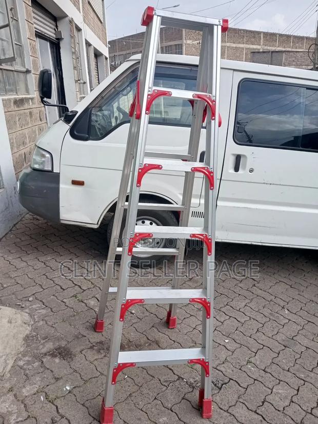 Aluminum Double Step Ladder