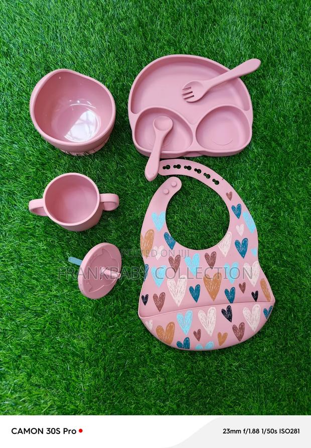 Pink Baby Feeding Set
