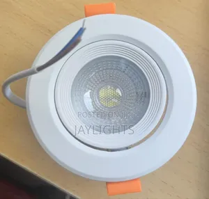 Housing Recessed Led Ceiling Downlight Mounted Round 5w