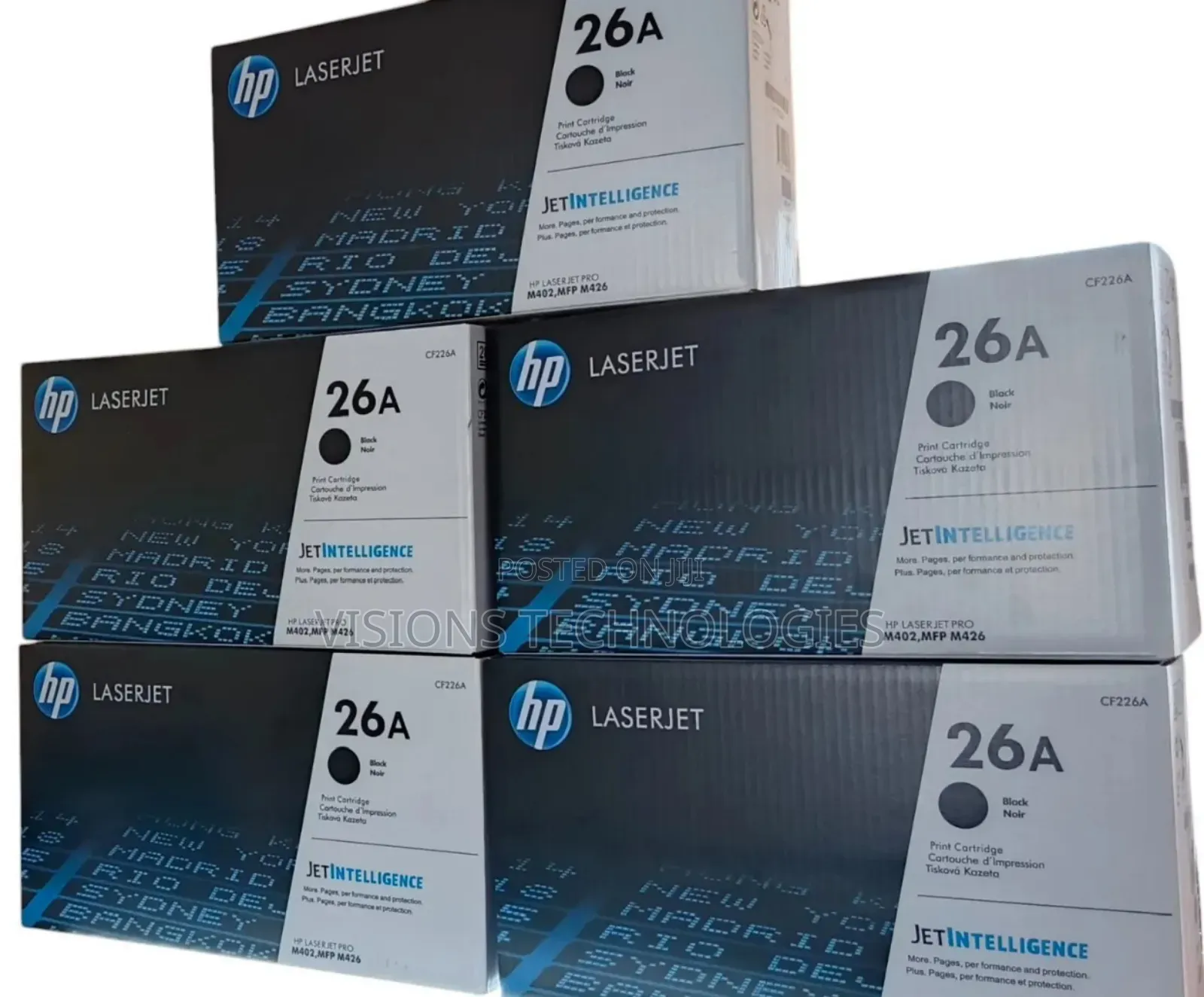 CF226A Black Toner - 26A