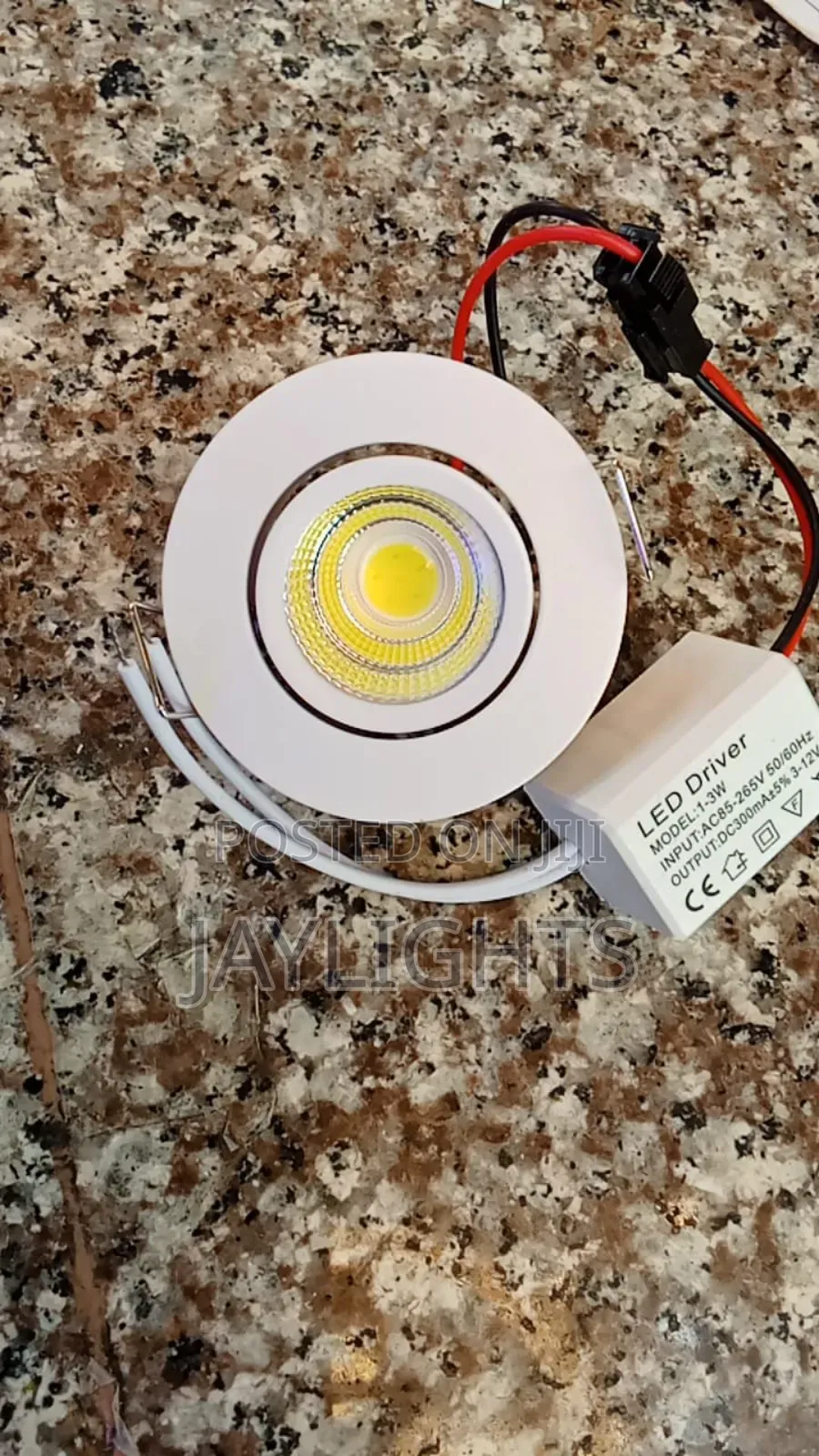 Cabinet Downlight Round Recessed Spotlight Adjustable