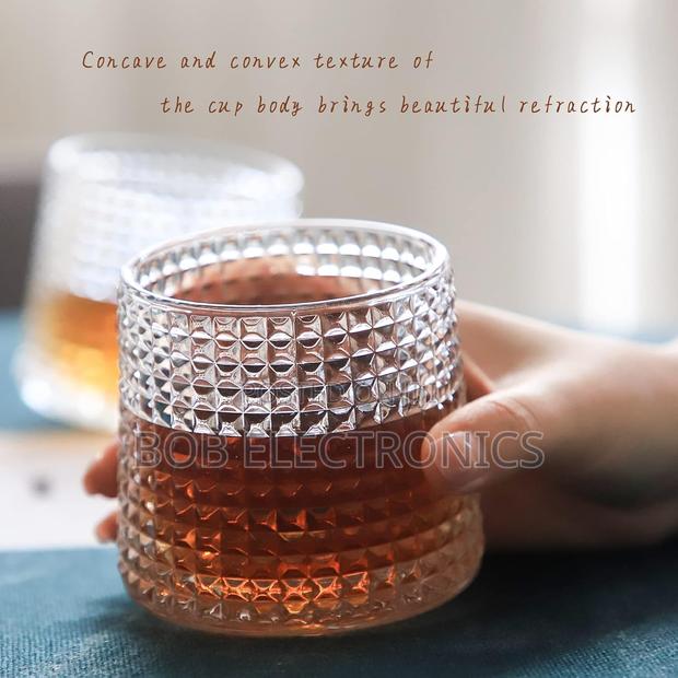 Rotating Whiskey Glasses - main view