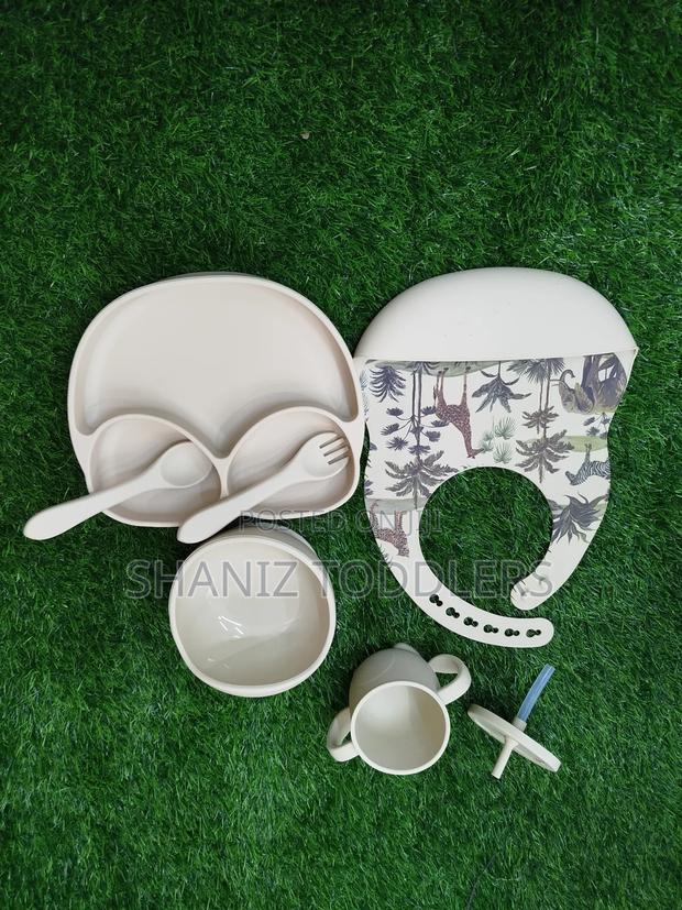 Baby 7pc Silicone Feeding Set - main view