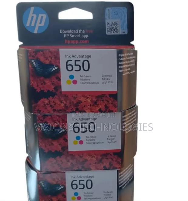 TRI Color Hp 650 Cartridge - main view