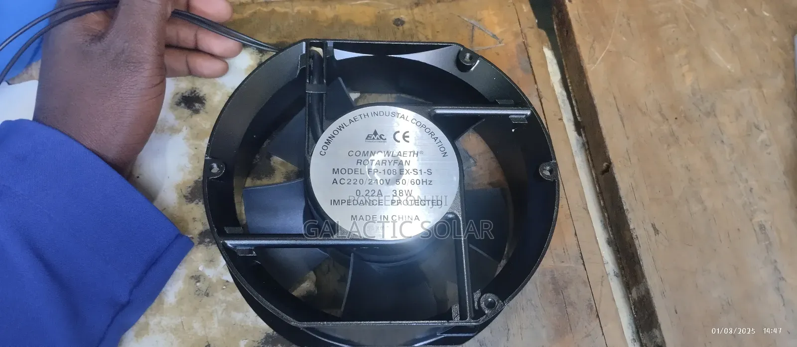Fan 240v 38W
