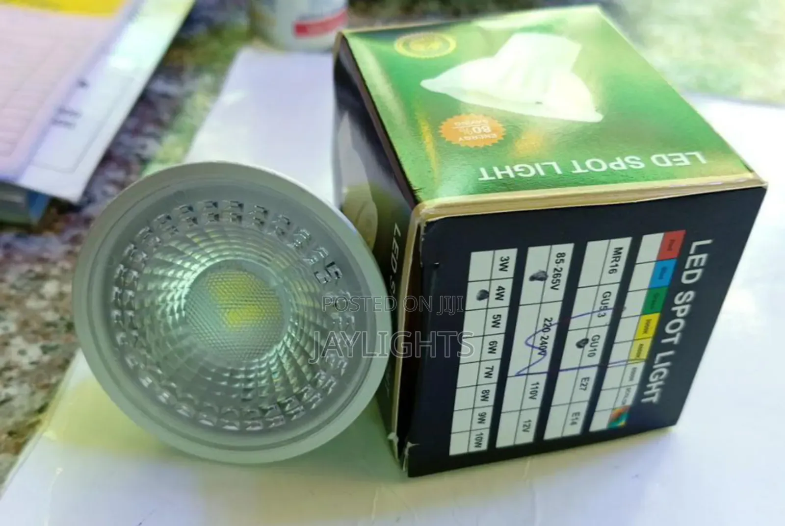 GU10 LED Light Bulbs Halogen