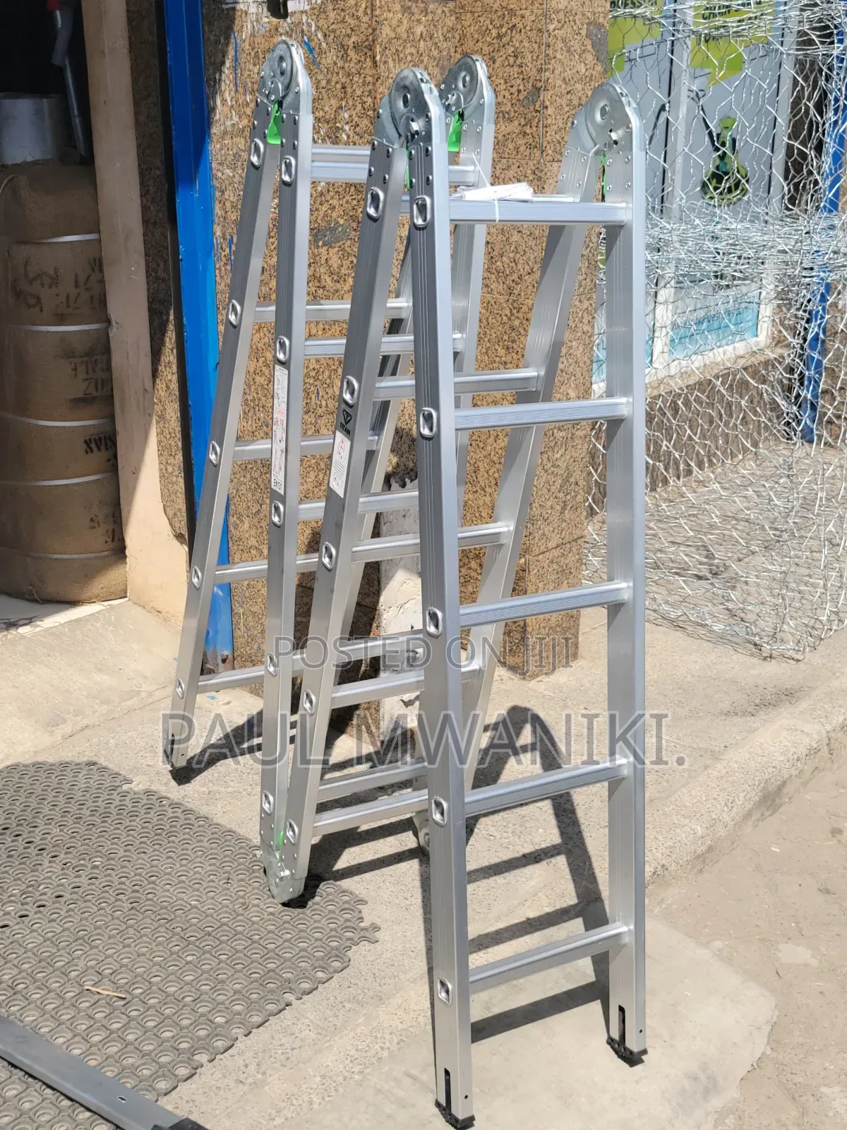 Multipurpose Ladder 4×5steps .TRITAN DELI