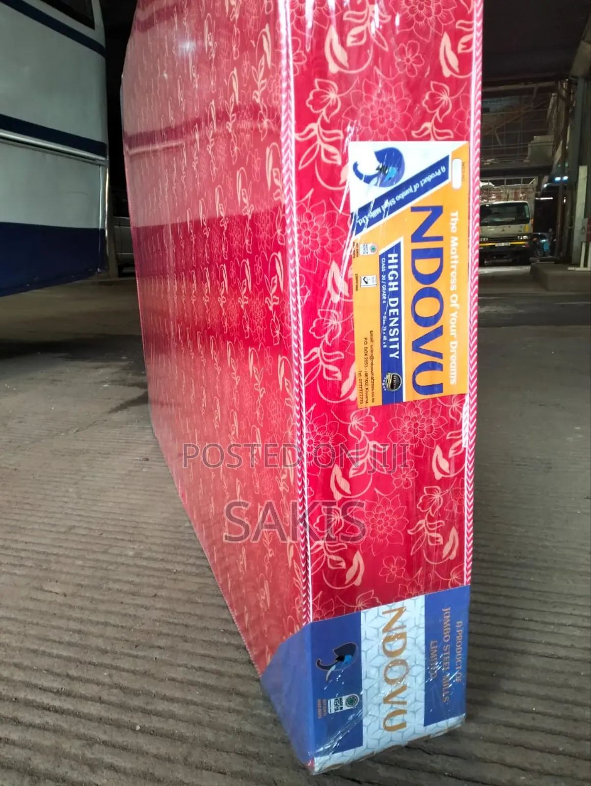6 X 6 X 8 Ndovu High Density Mattresses. We Deliver Today!