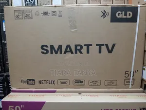 GLD 50" Inches Flat Smart Android Fmameless FHD Tv-Netfli