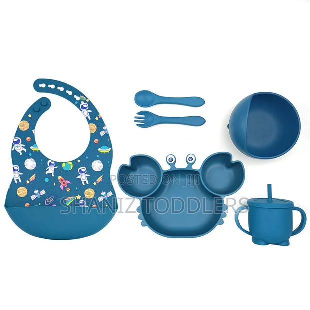 Kids Silicone Feeding Set - main view