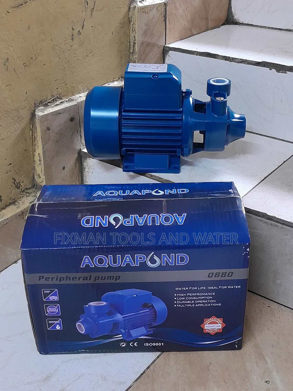 Italy Aquapond Water Pump 1 Hp 50m High