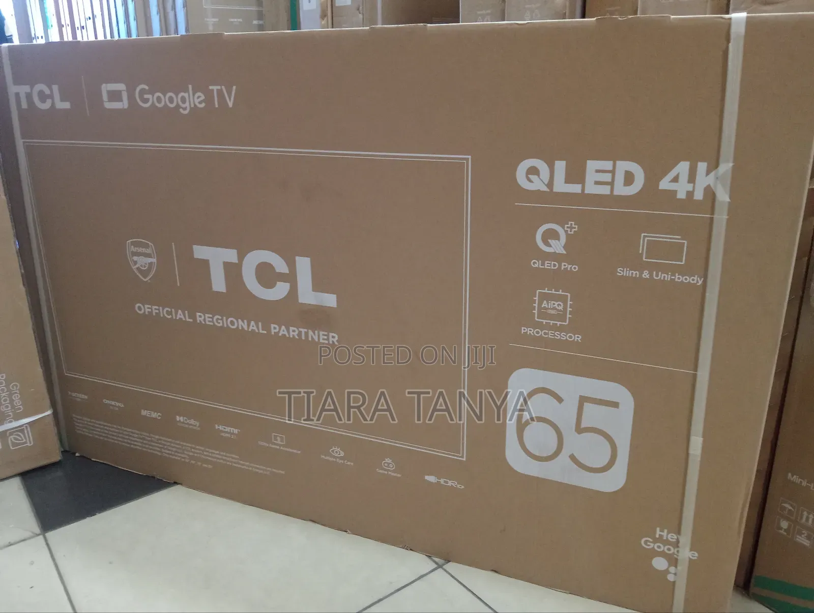 TCL 65'' C655 (New 2024) Qled Pro Ultra Hd Smart