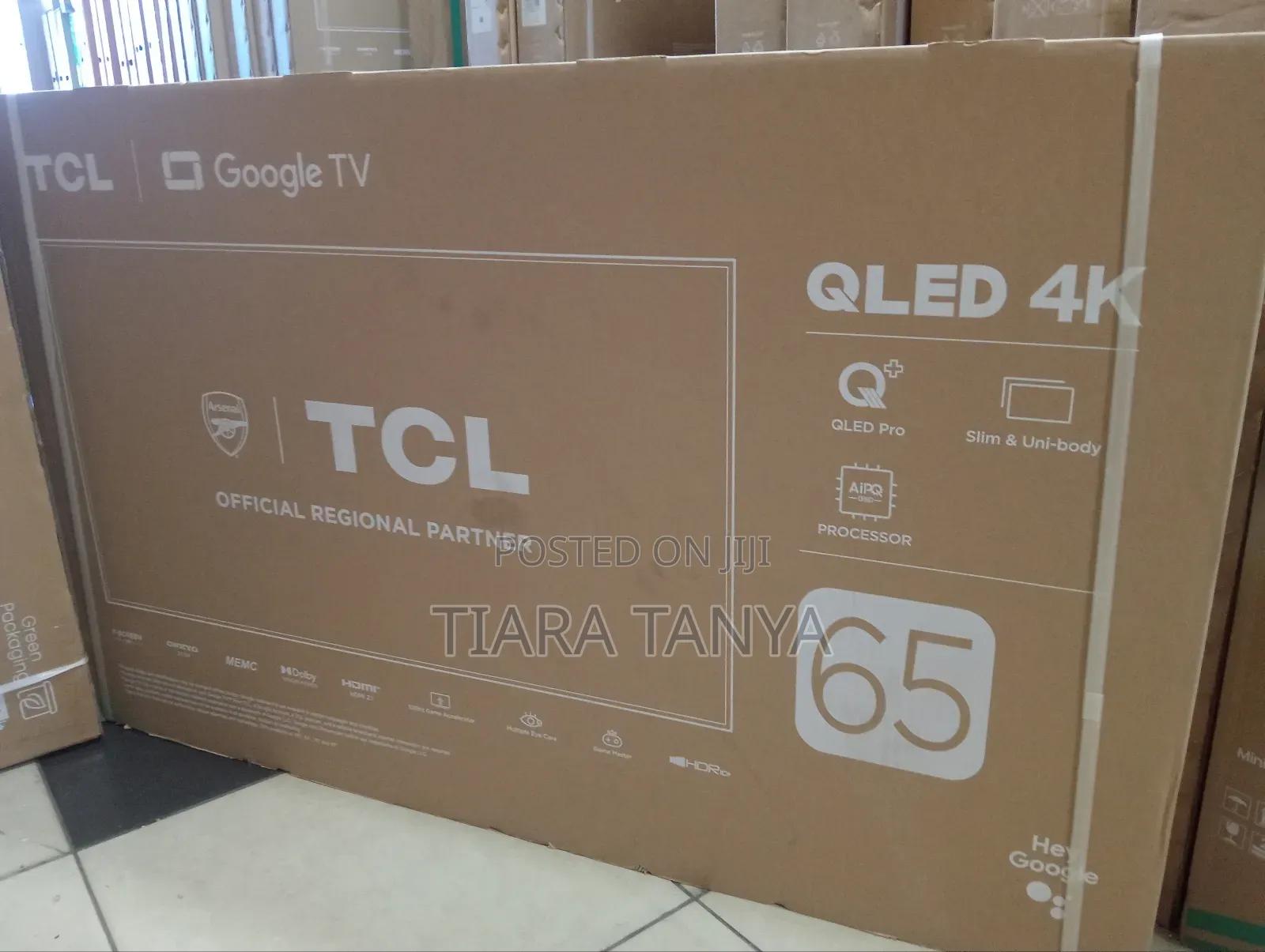 TCL 65'' C655 (New 2024) Qled Pro Ultra Hd Smart