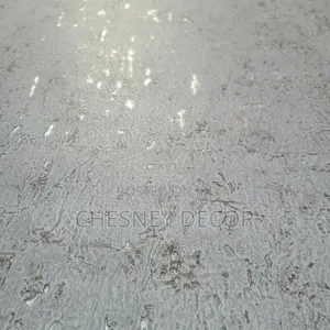 Industrial Gray Off White Wallpaper