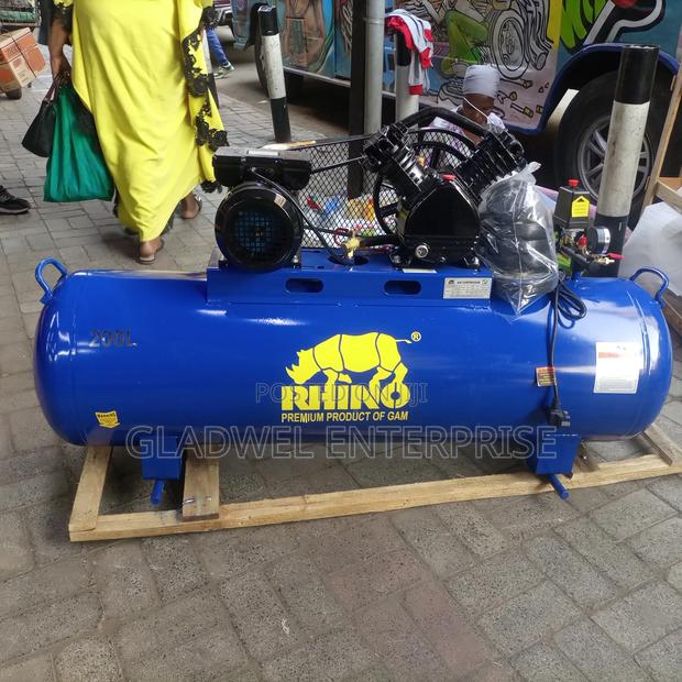 200lts Rhino Air Compressor