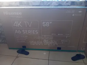 Hisense 58" Inch (58a6k) Vidaa Os Led Frameless Smart