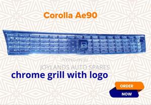 AE90 Chrome Grille With Logo - main view