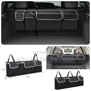 Car Trunk Organizer/Back Seat Hanging Storage Organizer*