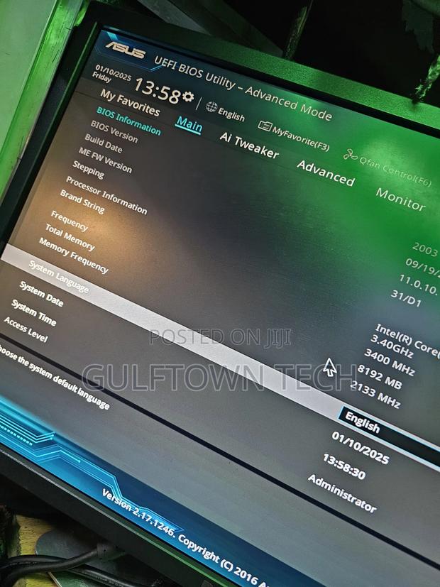 Desktop Computer Asus 8GB Intel Core i7 HDD 500GB - thumbnail 8