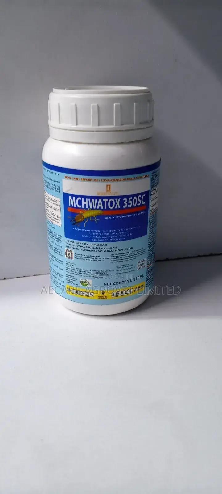 McHwatox 350sc Termicide 15ml, 50ml, 250ml and 1litre