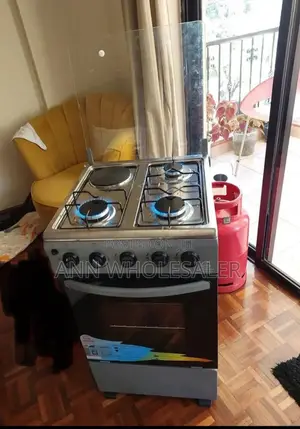 Eurochef 3 Gas + 1 Plate Standing Cooker