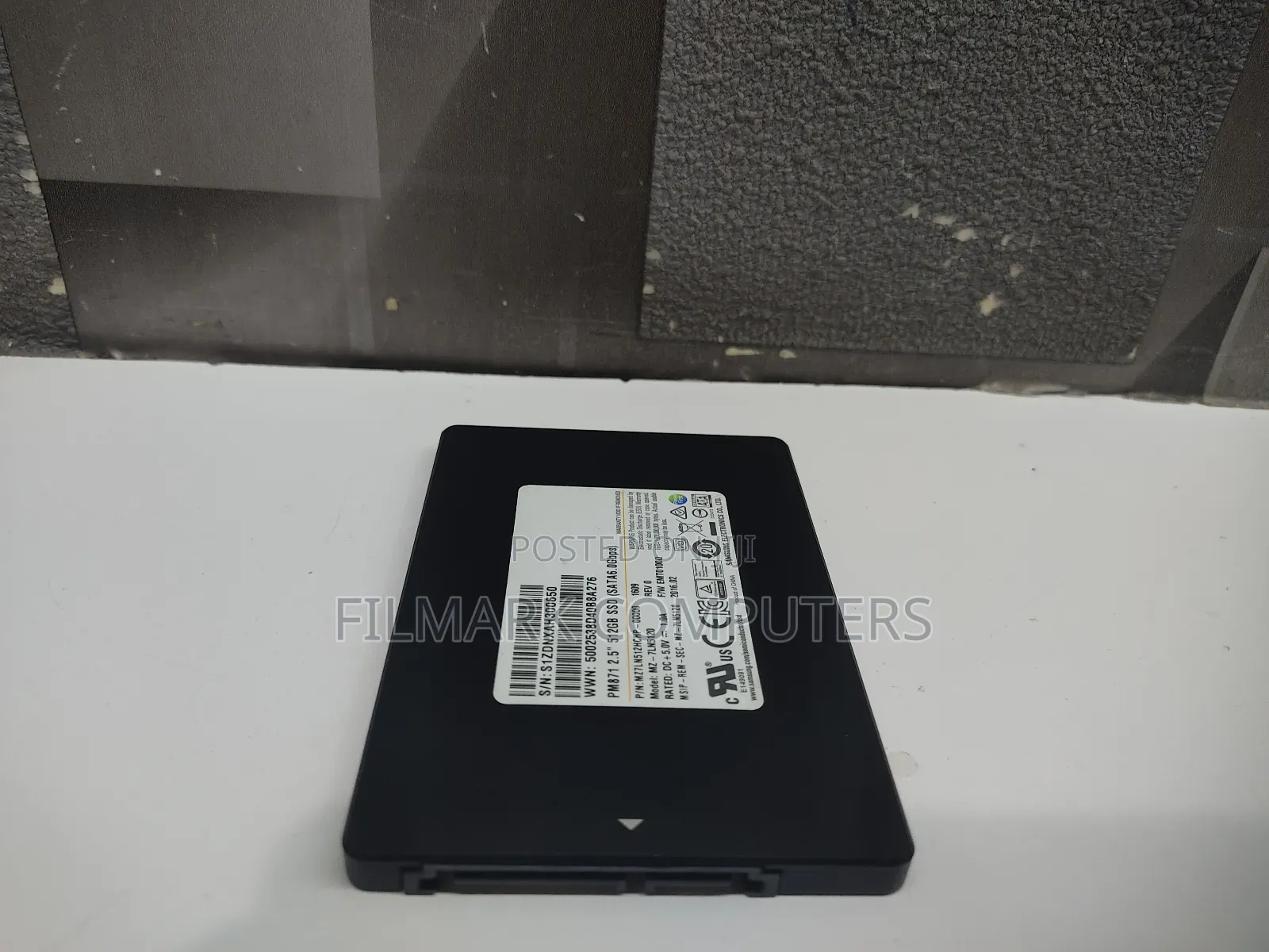 Samsung 512gb Pm871 Ssd Sata 2.5 (Mz-7ln5120) 3d Nand