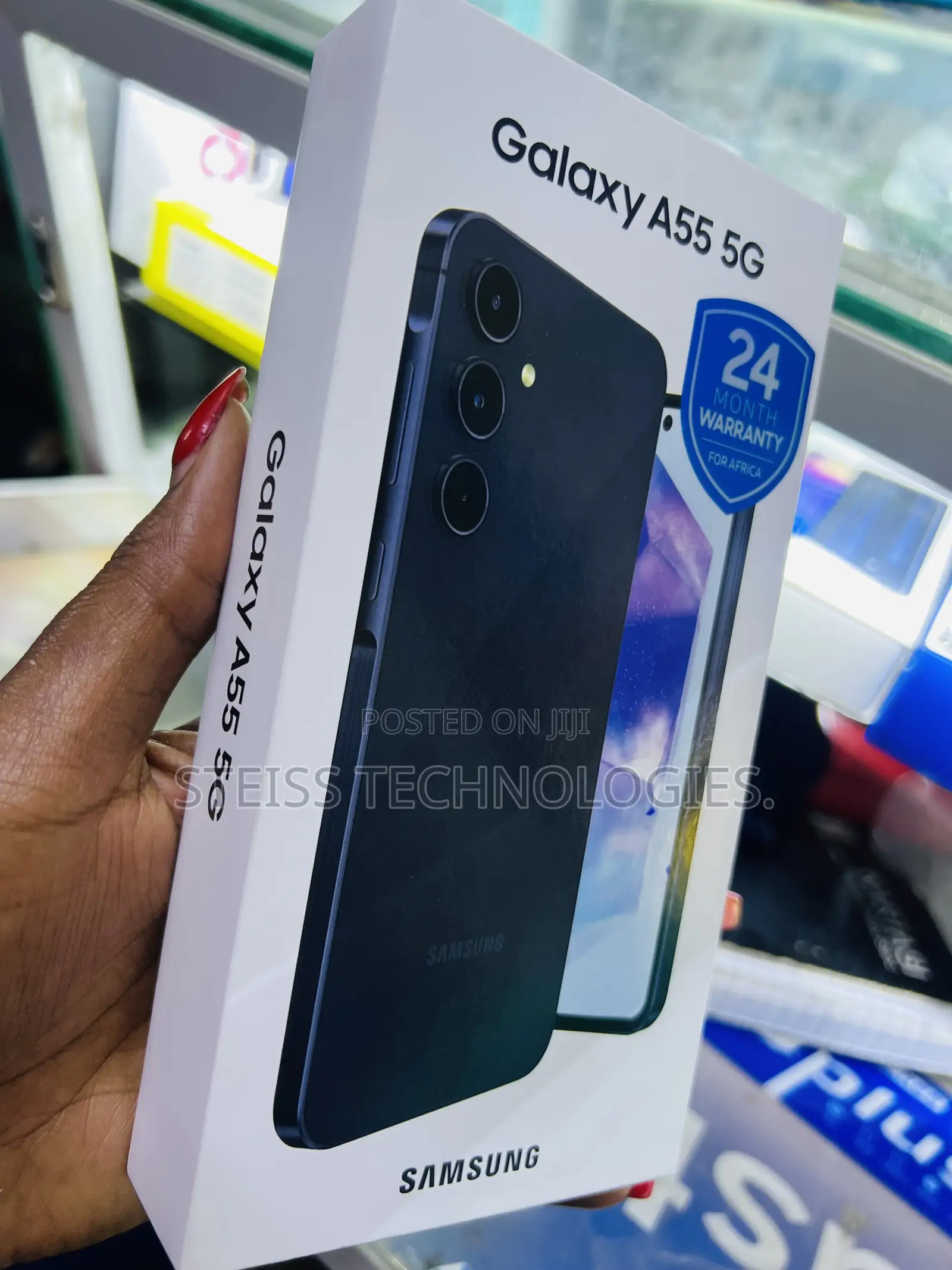 New Samsung Galaxy A55 256 GB Blue
