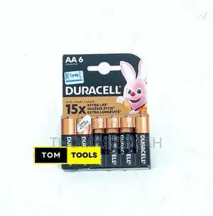 6-Pack Duracell Size Aa Extra Long Life Batteries