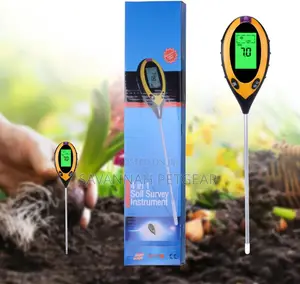 4 in 1 Soil Tester Light, Ph, Temperature Humidity Ph Meter