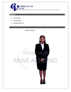 Travel Tourism CV