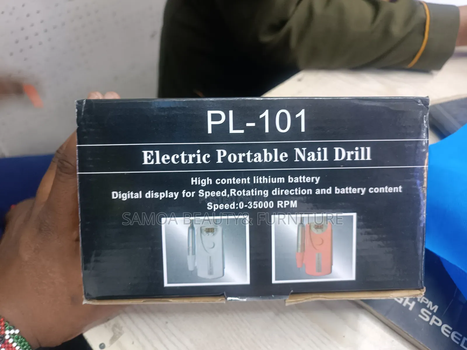 Rechargeable Nail Drill