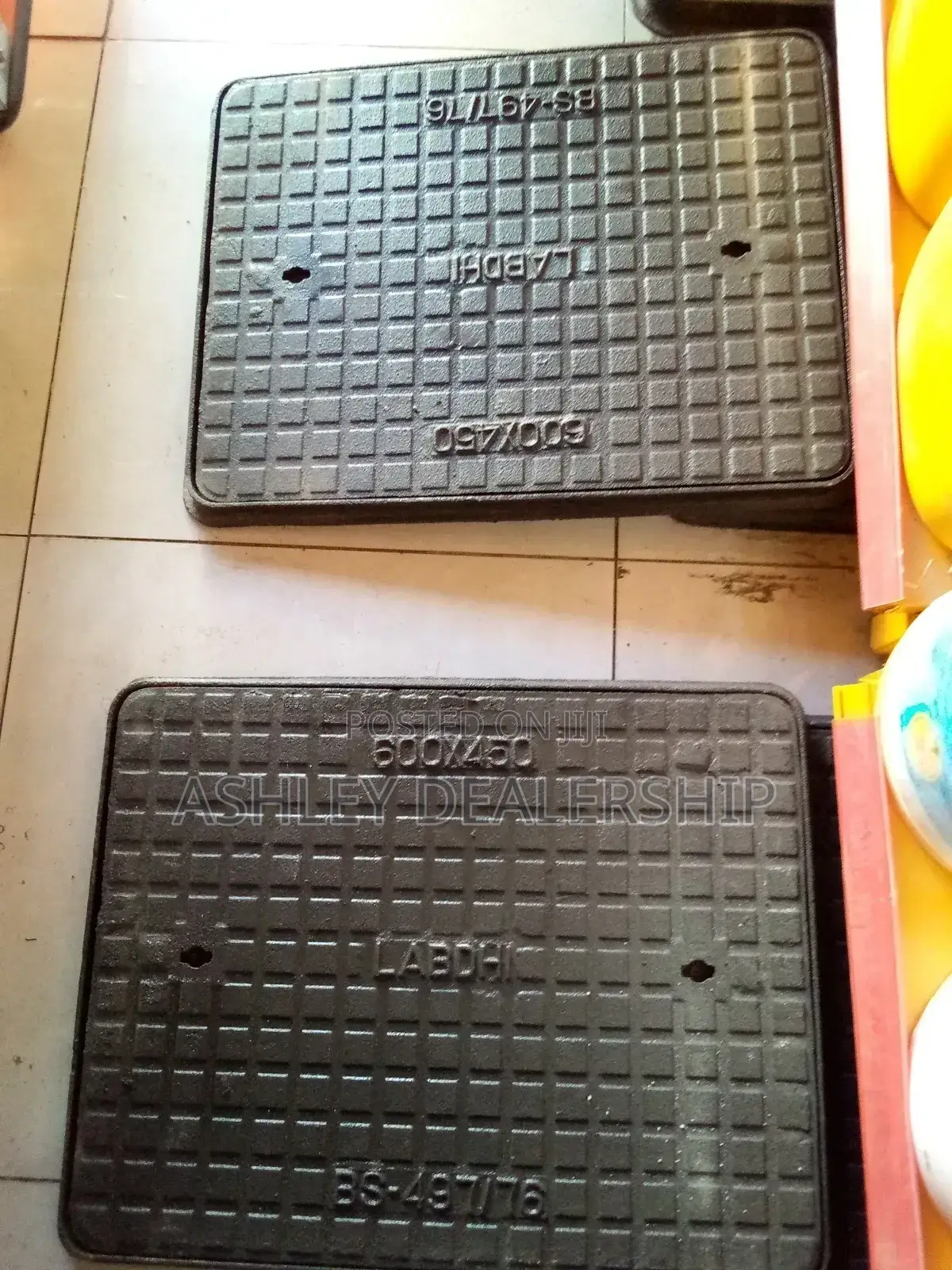 Iron Manhole Cover/Cast Iron 450×600mm