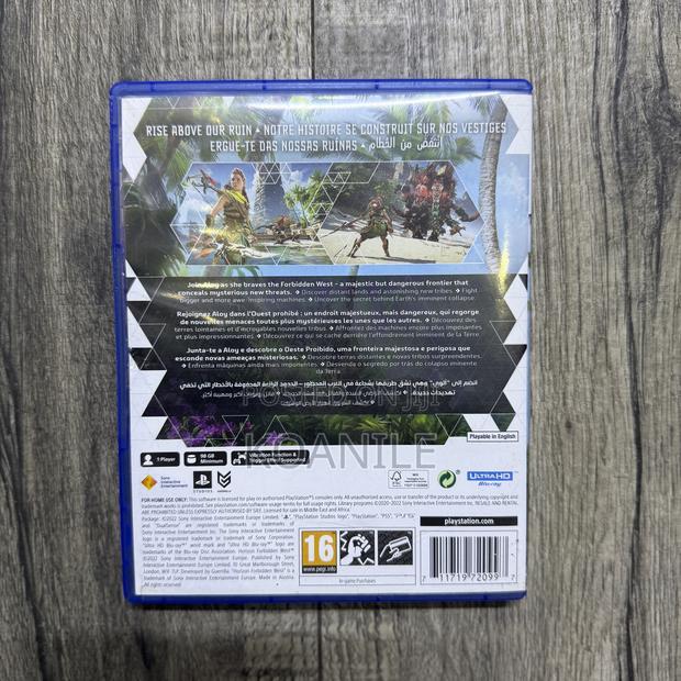 Playstation!! Ps5 Horizon Forbidden West (Used)!! - thumbnail 2