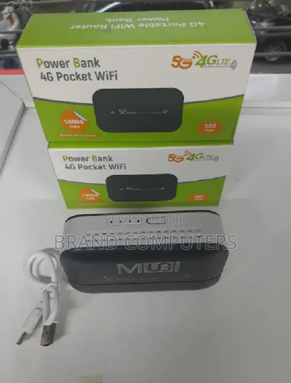 Universal 4G Pocket Mifi With Power Bank 10000MAH