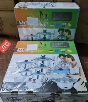 Marwa 30 Pieces Cookware