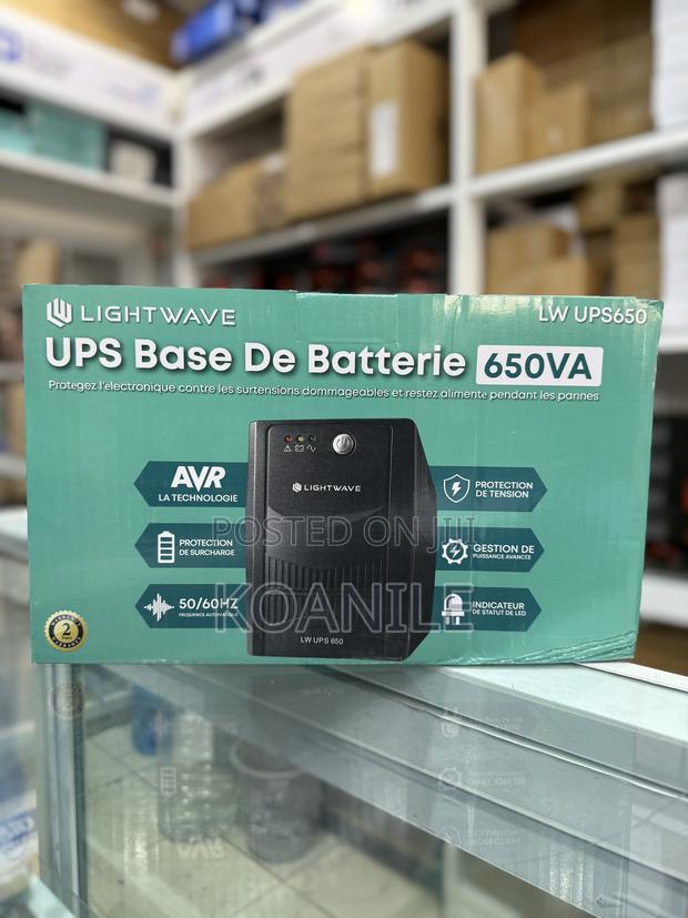 Lightwave UPS Battery Backup 650va - thumbnail 4